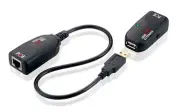 Krysma 1 Port USB 2.0 over Cat5 / Cat6 Extender - up to 50m (UCE-260 UCE260)