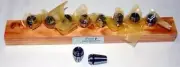 10 Pcs. Techniks ER 16 3/32" to 3/8" x 32nds Steel Sealed Coolant CNC Collet Set