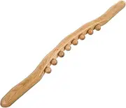 Healeved Wooden Gua Sha Massage Tools， Wood Tools For Body Shaping Body Gua Sha Paddle Wood Sculpting Tools For Body (Light Brown)