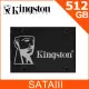 金士頓 Kingston KC600 (2.5吋) SATA-3 512GB SSD 固態硬碟 (SKC600/512G)