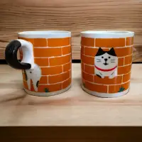 在飛比找蝦皮購物優惠-日本 Decole concombre 貓咪 陶瓷馬克杯 情