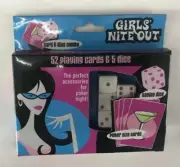 Girls Nite Out Poker 52 Playing Cards & 5 Casino Dice Fundex Games
