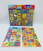 American Greetings Stickers Scrap Booking Crafts Lot 4 Spring Fall Winter New
