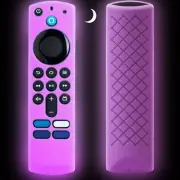 Firestick Silicone Cover Glow in The Dark - TV Stick 4k Remote Purple