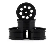 MST Black flat 58H wheel (+5) (4) [MXS-832069BKF]