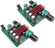 2PCS 100W TPA3116D2 Amplifier Subwoofer Digital Power Amp Board NE5532 OPAMP 8-25V