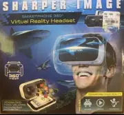 Sharper Image Virtual Reality Headset Smartphone 360 IOS or Android NEW IN BOX