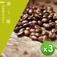 在飛比找PChome24h購物優惠-【微笑咖啡】春曬_台灣在地烘焙咖啡豆(1磅)x3