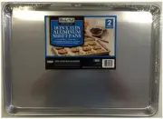 Commercial Bakeware Aluminum Baking Sheets Baking Pan - 2 Pans