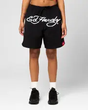 [ED HARDY] Ed Hardy Beach Shorts Black - Size 3XL 3XL Black