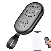 Zhadyu Camera Remote Shutter for Phone, Wireless Phone Remote Control Selfie Button for Photos, Portable Smartphone Accessories for Creating Photos and Videos