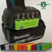 MAGNETIC Bit Holder - Makita 18V 12V Drill / Driver - 5 Slot -Hex Bit Organizer