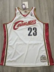 Mitchell Ness M&N Authentic LeBron James Cavaliers Cavs Jersey 52 2X XXL NWT NEW