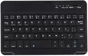 Bewinner 7-8 inch Portable Slim Light Aluminum Alloy Wireless Bluetooth Keyboard for Android Black