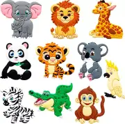 Fridge Magnets for Toddlers - Cute Animal Magnets for Kids - Toddler Magnets for