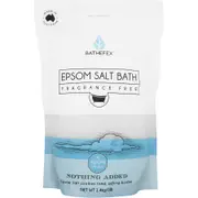 Bathefex Epsom Bath Salt Fragrance Free 1.4kg