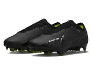 Nike Zoom Mercurial Vapor 15 Elite FG Black Football Soccer Boots Mens US7.5