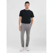 Replay Mens Chino Pants Slim Fit Zeumar Jeans Grey