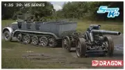 Dragon 1/35 World War II German Army Sd.Kfz.7 8 Ton Half Track & s.FH18 Howitzer