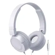 Laser Gray Wired Over-Ear Headphones - Durable, Comfortable, and Foldable for Easy Travel