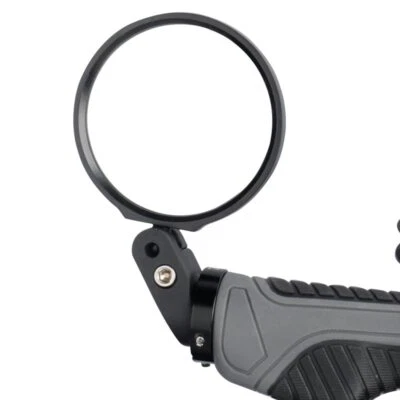 Bicycle Universal Left Right Mount Acrylic Convex or Flat Lens Rear View Sight