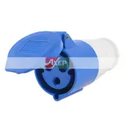 A● ZZ-223 2P+E 220-250V Waterproof Industrial Socket Connector