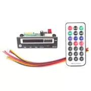 DC 12V Car Bluetooth MP3 WMA Decoder Board USB AUX FM Audio Radio Player Module