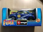 Burago Diecast 1/43 Scale - 'Street Fire' Volkswagen New Beetle Cup