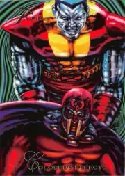 COLOSSUS DEFECTS / 1994 Fleer Flair Marvel Annual BASE Trading Card #122