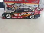 Classic Carlectables 1:18 Super Cheap Auto 2004 BA Falcon Steve Ellery..