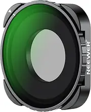 [NEEWER] Rotating CPL Filter for Hero 13, Multicoated HD Optical Glass Action Camera Adjustable Circular Polarizer Polarizing Filter Compatible with GoPro Hero 13 12 11 10 9, FL-GP23