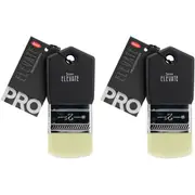 2x Jasart Elevate Professional Craft Painting Filbert Paddle Brush 2"/50mm BLK