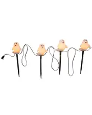 Kurt Adler 4pc Ghost Yard Stake Light Set