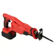21V Cordless Electric Reciprocating Saw Outdoor Logging Chainsaw with Battery
