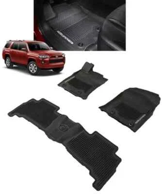 OEM TOYOTA 2016-2022 4RUNNER ALL WEATHER FLOOR MATS (3) PT908-89160-02 (for: Toyota)
