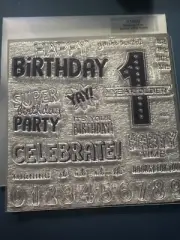 NEW Close To My Heart S1803 “Birthday Time” Stamp ~ Stamp Of The Month