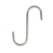 12x Butcher Meat Hook 80mm Stainless Steel Farmer Hunter Fishing Hang Hanging