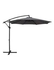 [Instahut] Cantilever Beach Garden Patio Outdoor Umbrella 3m in Grey