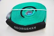 2X 5500KG 20m Winch Extension Strap, 4WD Winch Accessories Recovery 4x4 George