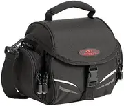 [Norco] Ohio Handlebar Bag Bicycle Bag, Black, 25 x 18 x 15 cm, 5.5 litres