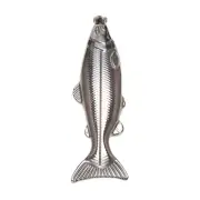 1 Set Fish-Shape Hip Flask 5Oz Bottle Flask Stainless Steel Party Drinkware h