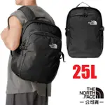 【THE NORTH FACE】BTC DAYPACK 大容量日用通勤電腦背包25L/CORDURA高強度尼龍/8B1Z-KX7 黑 N