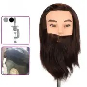 Male Mannequin Head With Beard For Hairdressers Hairdressing Training Styling