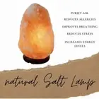 Salt Lamps 4-6kg - Includes 12v Cord and 12 Watt Globe