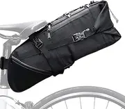 Bike dle Bag 3-10L Large-capaci Mountain Road ycle Bike Cycling Tail Bag Storage Pack ycle Under Seat Bag Black 1