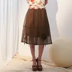 CLL巧玲瓏 圓形綁帶層次感造型紗裙 2150110