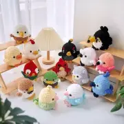 Colorful Wings Ensemble Amigurumi Crochet, Amigurumi Bird, Chicken, Duck Stuffed