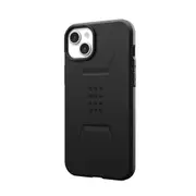 Urban Armour Gear Civilian MagSafe Phone Case Cover For iPhone 15 Plus Black