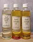 3~New Scentations Christmas Reed Diffuser Oil Refills 8 oz & 6 oz