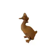 Mother Goose Cast Iron Large 28x36cm Home/Garden Bird Display Decor Rust